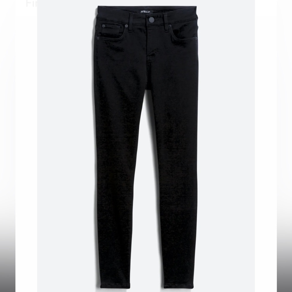 STS BLUE | Emma Mid Rise Ankle Skinny Jean with Finished Hem